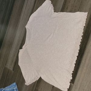 American Eagle Ruffle Shirt